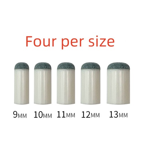 20pcs slip pool cue tips - 20pcs,