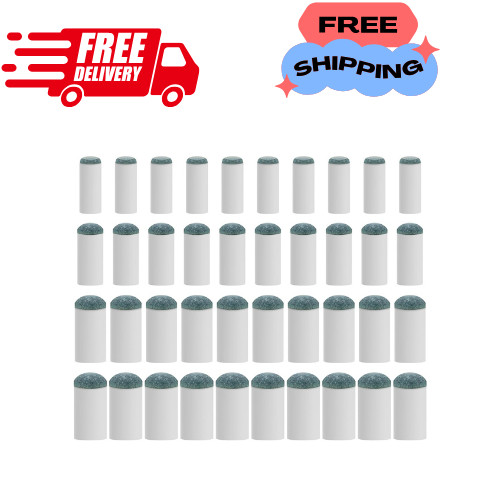 40pcs slip pool cue tips - 40pcs,