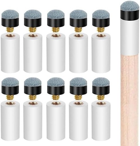Sets pool cue tips with - pool,