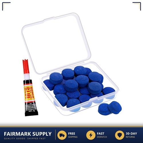 Billiard pool cue tips - pool, 13mm
