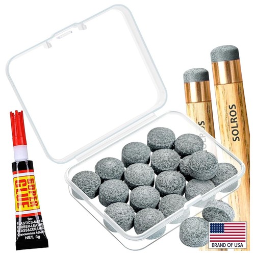 Billiard pool cue tips - tips,