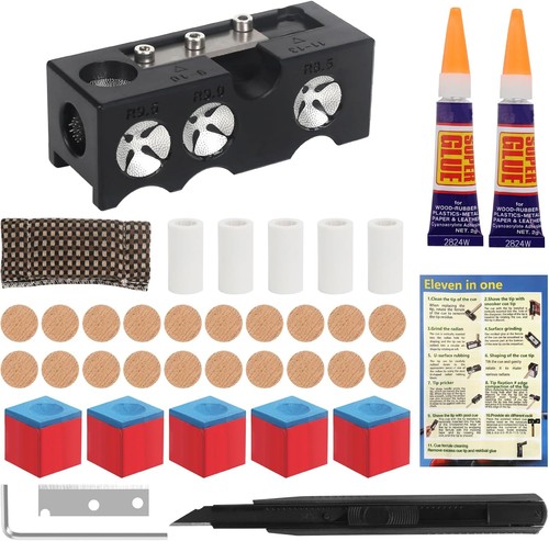 Pool cue tips - tips, replacement