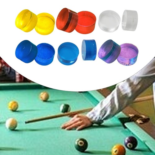 Clear break jump cue tip - 2x,