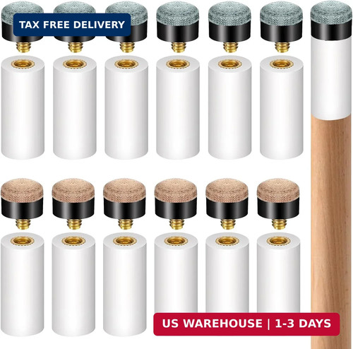 Pcs pool cue - 12, tips
