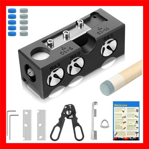 Pool cue tip - 11-in-1,