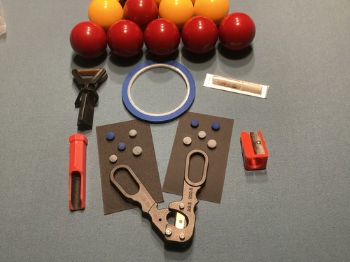 Cue tip 18pcs replace kit - tip,
