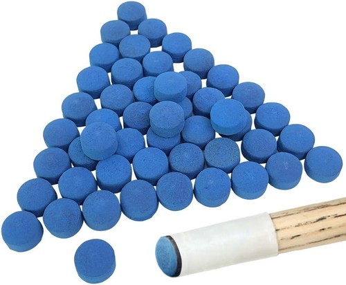 50pc snooker cue tips 13mm - tips,