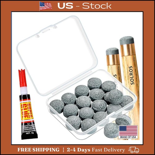 Billiard pool cue tips - billiard,