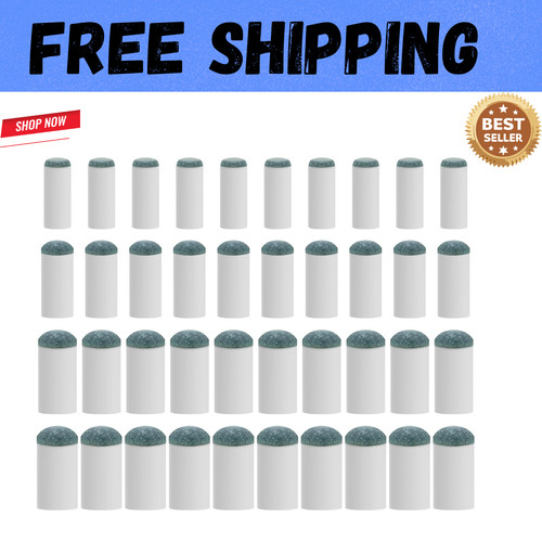 40pcs slip pool cue - on,