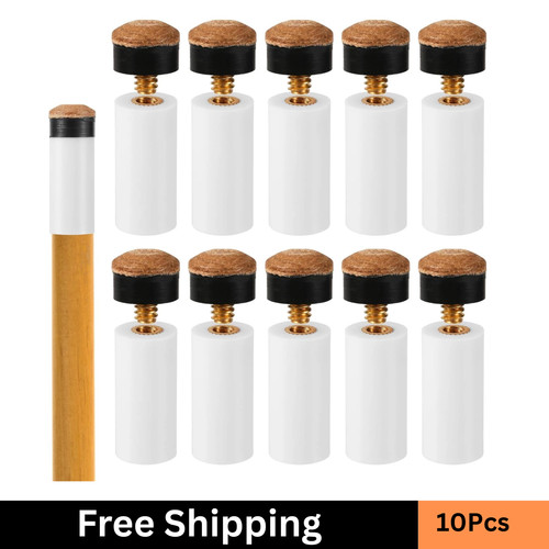 10pcs pool stick tips - stick, 0.51in