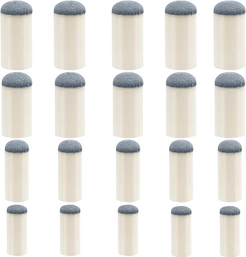Piece pool cue - 20-piece, tip