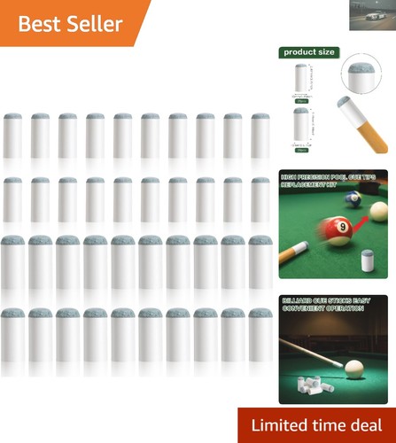 Pcs billiard cue tips - 40-pcs,
